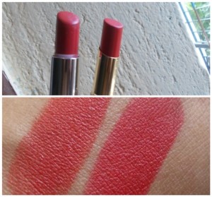 matte red lipstick