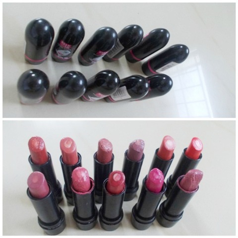 11 elle 18 color pops lipsticks
