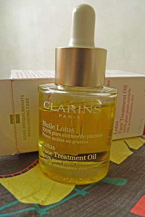 Clarins Lotus Face Treatment Oil 3
