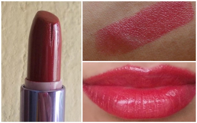 Colorbar creme touch lipstick red plum