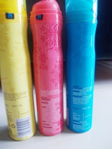 Engage Bodylicious Deo Spray Tease, Spell & Blush (3)
