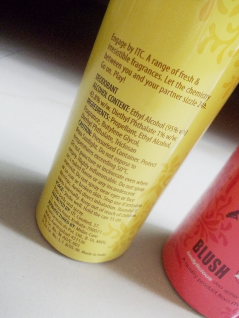 Engage Bodylicious Deo Spray Tease, Spell & Blush (5)