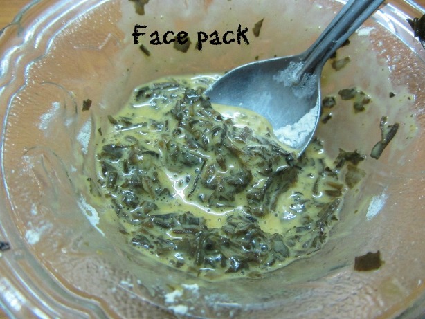 Green Tea Toner and Face Pack 9