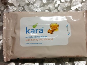 Kara Moisturising Wipes with Honey and Almond