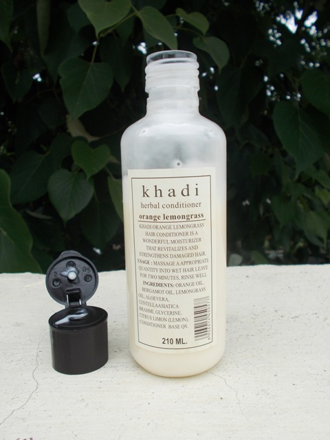 Khadi Herbal Conditioner Orange Lemongrass 2