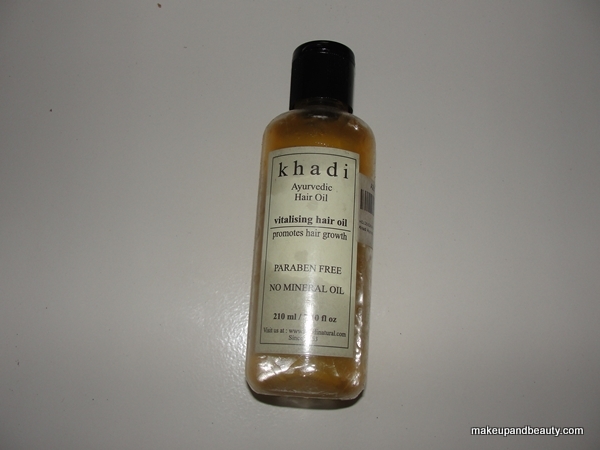 Khadi Ayurvedic Vitalising Hair Oil