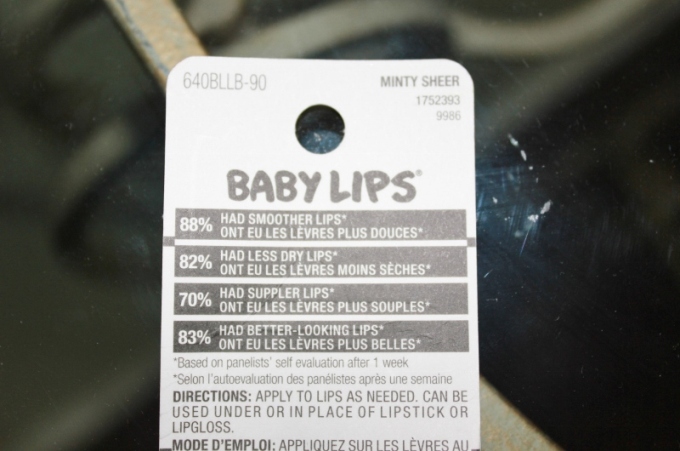 Maybelline Baby Lips in Minty Sheer 2