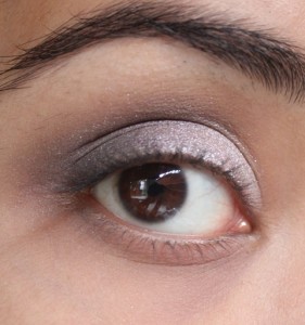 Metallics Silver & Purple Grey Smokey Eye Makeup Tutorial (8)