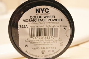 N.Y.C Color Wheel Mosaic Face Powder – Translucent Highlighter Glow (2)