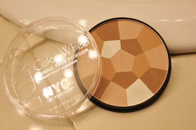 N.Y.C Color Wheel Mosaic Face Powder – Translucent Highlighter Glow (4)