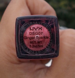 NYX Diamond Sparkle Lip Gloss - Ginger Sparkle (3)