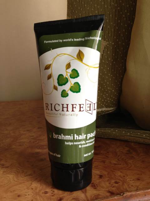 Richfeel Brahmi Intensive Repair Hair Pack  Controls Hair Fall Treats  Damage Split Ends and Breakage  Deep Conditioning  Trichologist  Formulated  100 g  Amazonin Beauty