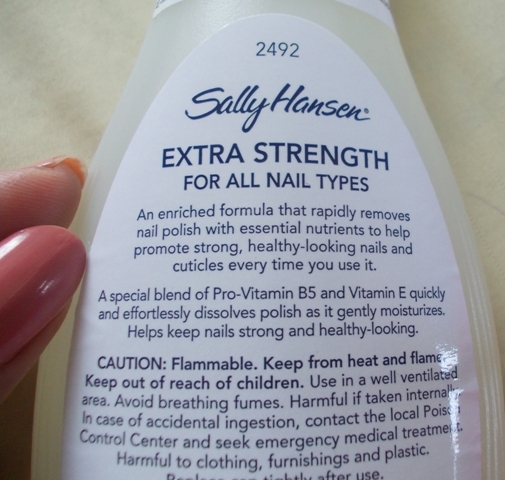 Sally Hansen Extra Strength Extra Fast Polish Remover +Weekend Haul