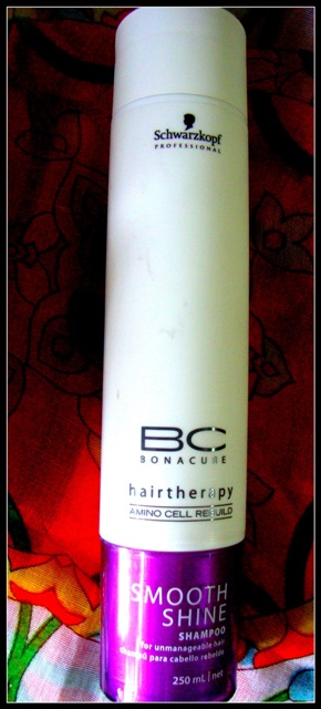 Schwarzkopf Bonacure Hair Therapy Smooth  Shine Shampoo