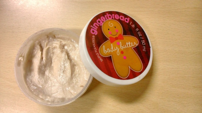 Simple Pleasures Gingerbread Body butter 2