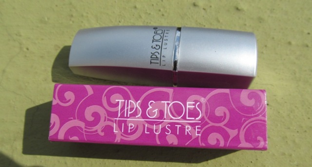 Tips+and+Toes+Lip+Lustre+Lipstick+Orchis+Review