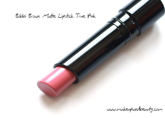 bobbi brown matte lipstick true pink