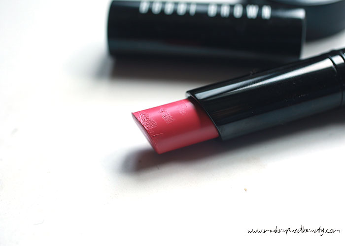bobbi brown pink lily lipstick review
