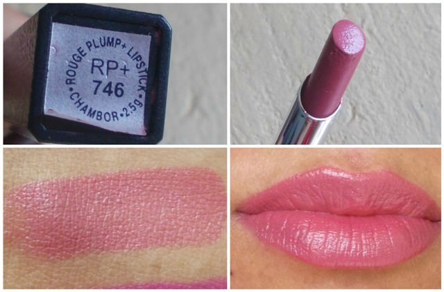 chambor rouge plump + lipstick 746