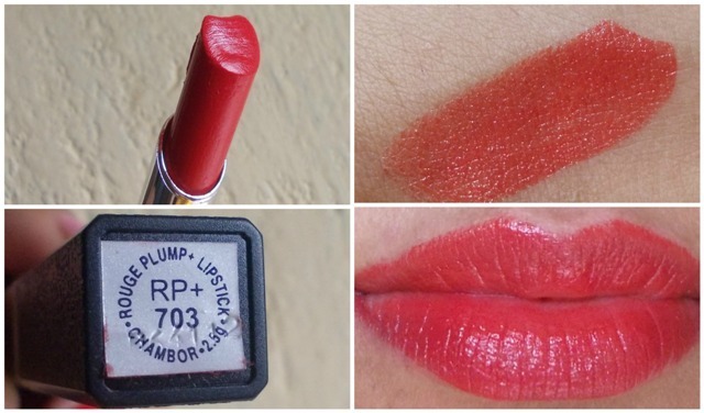chambor rouge plump lipstick 703