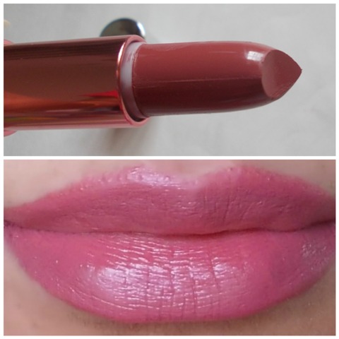 colorbar matte touch lipstick smitten swatch