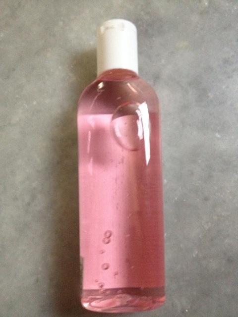 khadi rose face wash rose sandal bottle