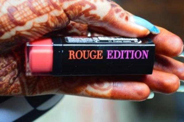 Bourjois Rouge Edition Lipstick - Fraise Remix 3
