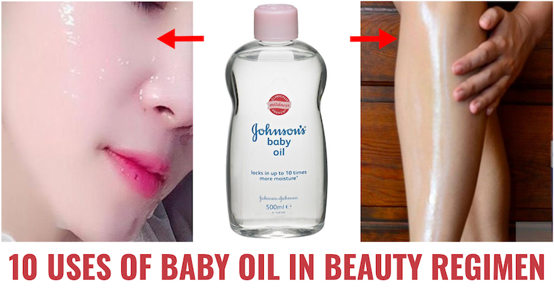 Baby oil uses