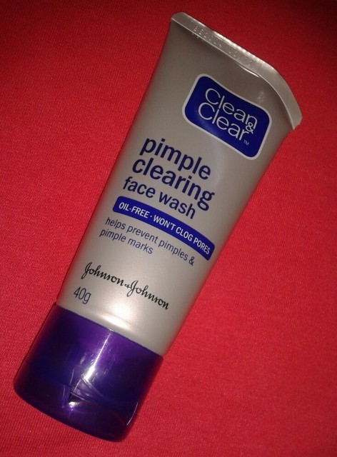 clean & clear face wash