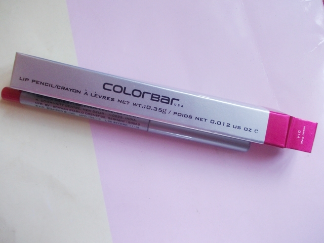 colorbar lip liner miami pink