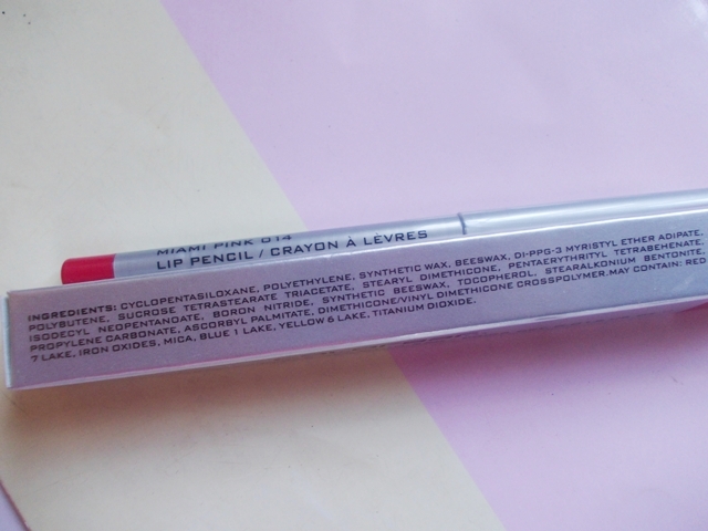 Colorbar Lip Pencil Miami PInk (2)