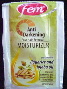 Fem anti darkening hair removal cream for sensitive skin (1)