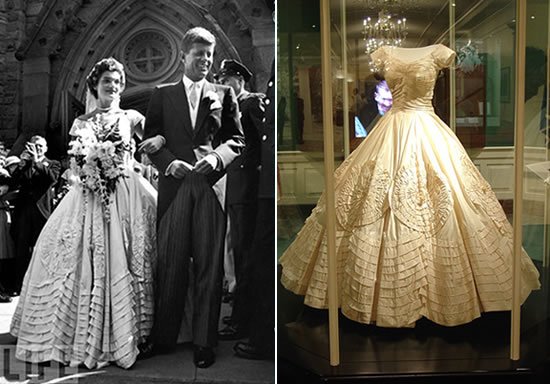 Jacqueline Kennedy wedding dress