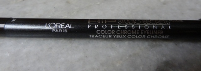 L'Oreal HiP Studio Secrets Professional Color Chrome Eyeliner - Black Shock