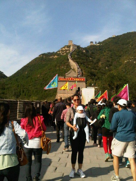 Lara Dutta Great Wall of China