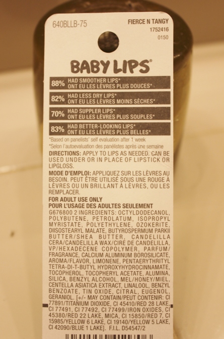 Maybelline Baby Lips Moisturizing Lip Balm – Fierce N Tangy 3