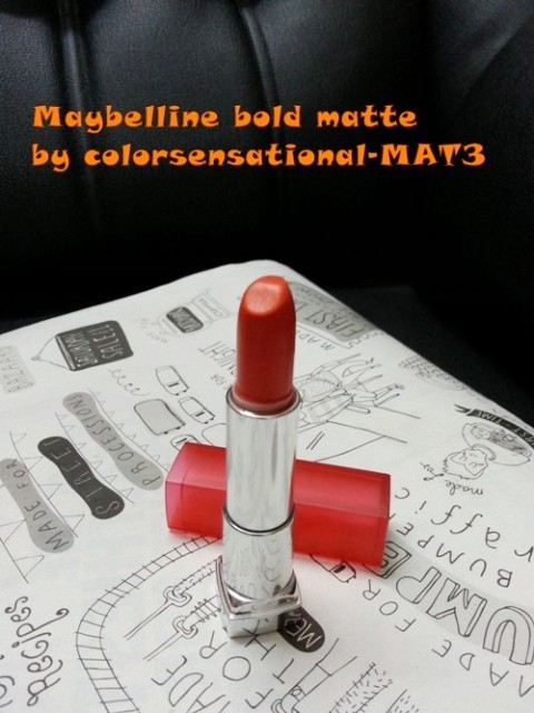 Maybelline bold matte by COLORsensational –MAT3  (6)