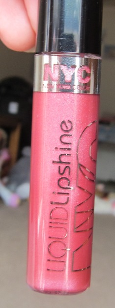 New York Color Liquid Lipshine Lip Gloss in Rivington Rose 3