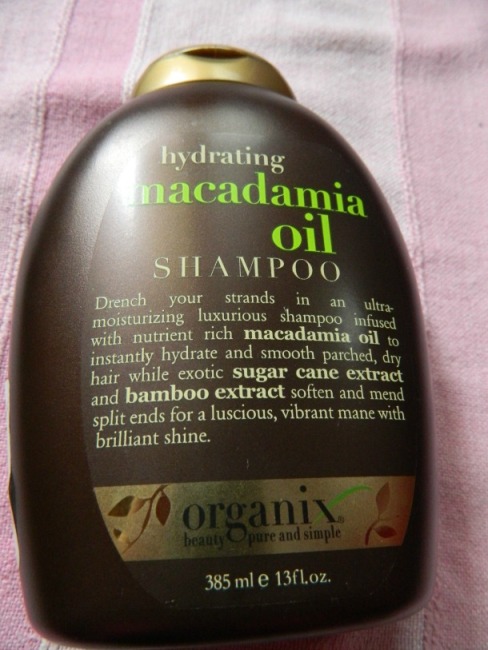Organix+Hydrating+Macadamia+Oil+Shampoo+Review