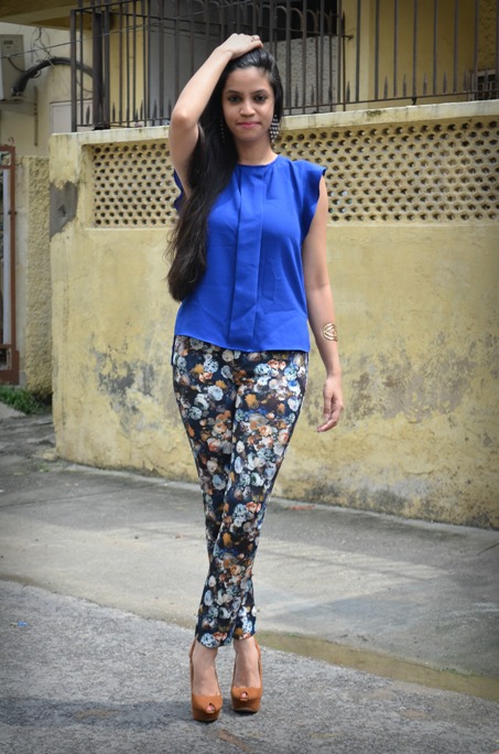 Outfit+of+the+Day+Cobalt+Top