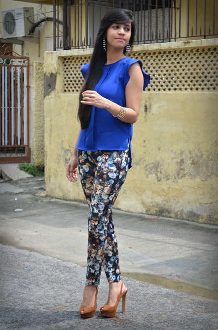 Outfit of the Day  Cobalt Top 6