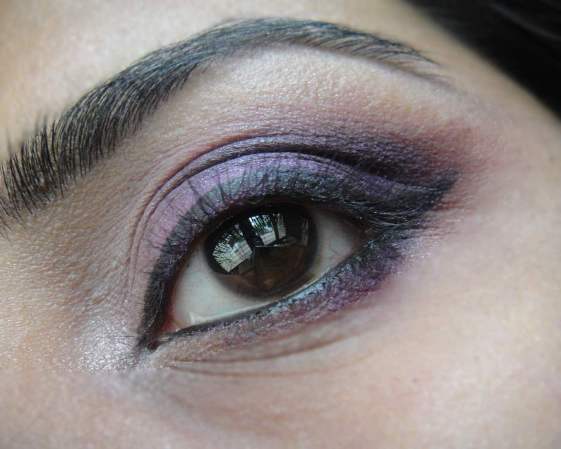 Purple+Soft+Winged+Eye+Makeup+Tutorial
