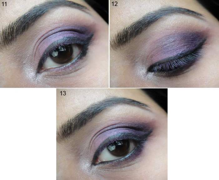 Purple Soft Winged Eye Makeup Tutorial 7