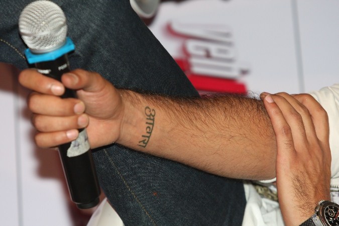 Ranbir Kapoor tattoo wrist