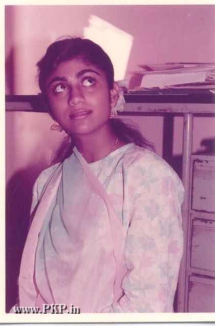 Shilpa Shetty as a child