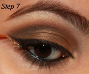 Smoky Brown Eye Makeup Tutorial Step 7