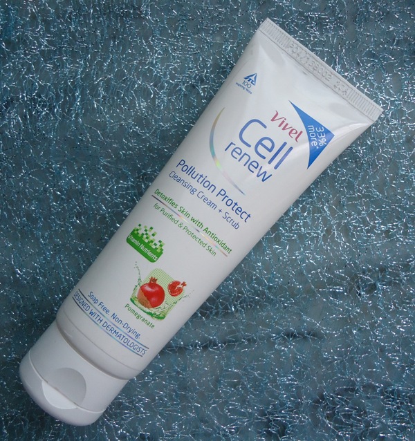 Vivel+Cell+Renew+Pollution+Protect+Cleansing+Cream+Scrub+Review