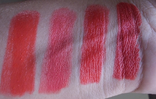 colorbar creme touch lipsticks swatch