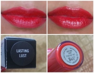 mac prolong wear lip color lasting lust
