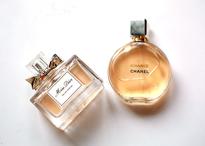 medeklinker Leerling Uiterlijk Chanel Chance EDP vs Miss Dior EDP